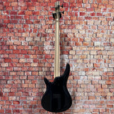 Damaged Ibanez SR400EQM Bass Guitar - Cosmic Blue Stardust