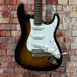 Used Squier Bullet Stratocaster Electric Guitar - Brown Sunburst