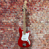 Used Squier Bronco Bass - Torino Red