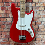 Used Squier Bronco Bass - Torino Red