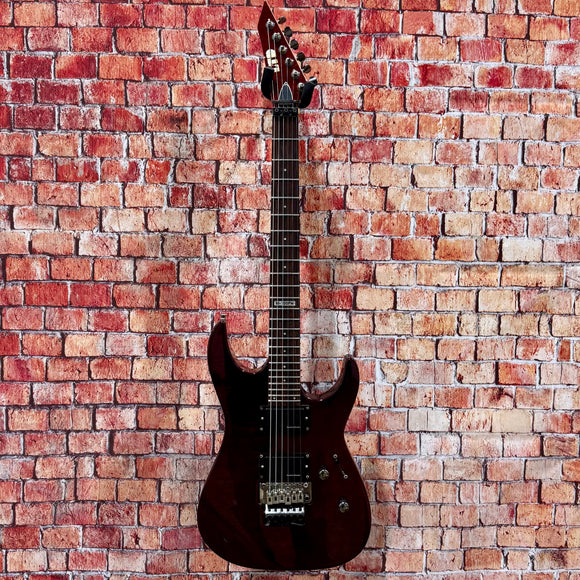 Used LTD M100FM Electric Guitar - Cherry