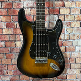 Used Squier HSS Affinity Strat - 2 Tone Sunburst w/Bag