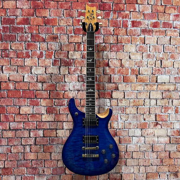 PRS SE McCarty 594 Quilt - Faded Blue Burst w/ Bag – Ardens Music