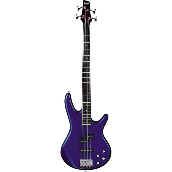 Is your bass too heavy? Is it too big? The Ibanez GSR200 Bass series offers great low end and still keeps its size and weight down. This model of the famed Sound Gear series offers a compact body and smaller neck to help alleviate those neck and back problems. You get the best of both worlds with one J-style pickup and one P-style pickup, both bringing their recognizable tone to your fingertips.