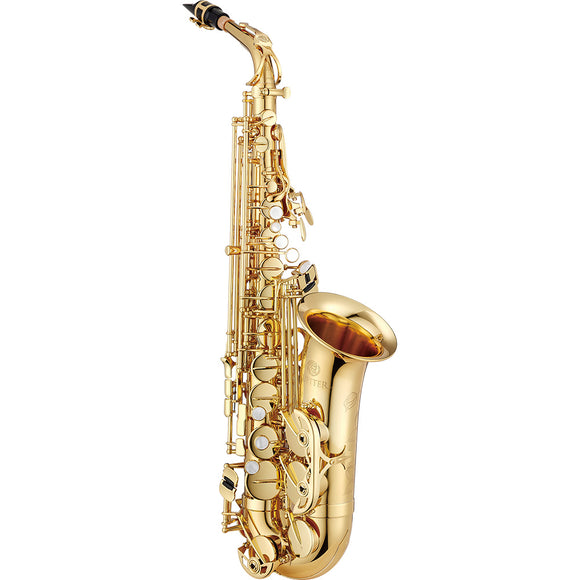 Jupiter JAS1100Q Eb Alto Saxophone - High F#, Gold Lacquer with Case