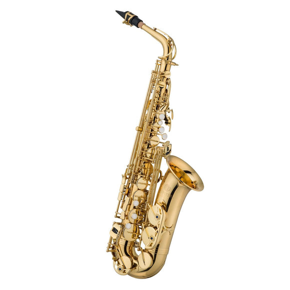 Jupiter JAS700Q Eb Alto Saxophone - High F#, Hammered Bell with Case