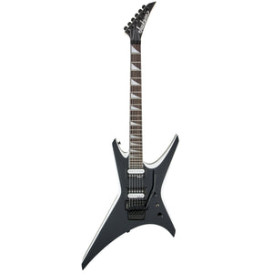 Jackson JS32 Warrior - Black w/ White Bevels