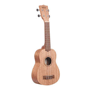 Kala KA-20S Burled Meranti Soprano Ukulele - Natural Satin