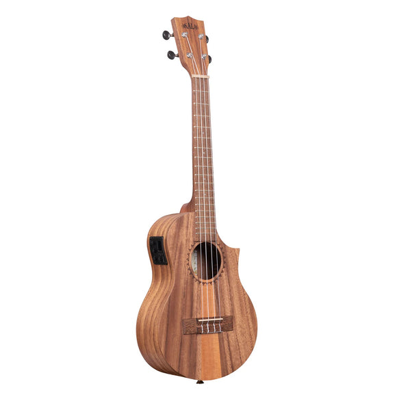 Kala KA-TK-T-CE Teak Tenor Uke EQ - Natural Satin