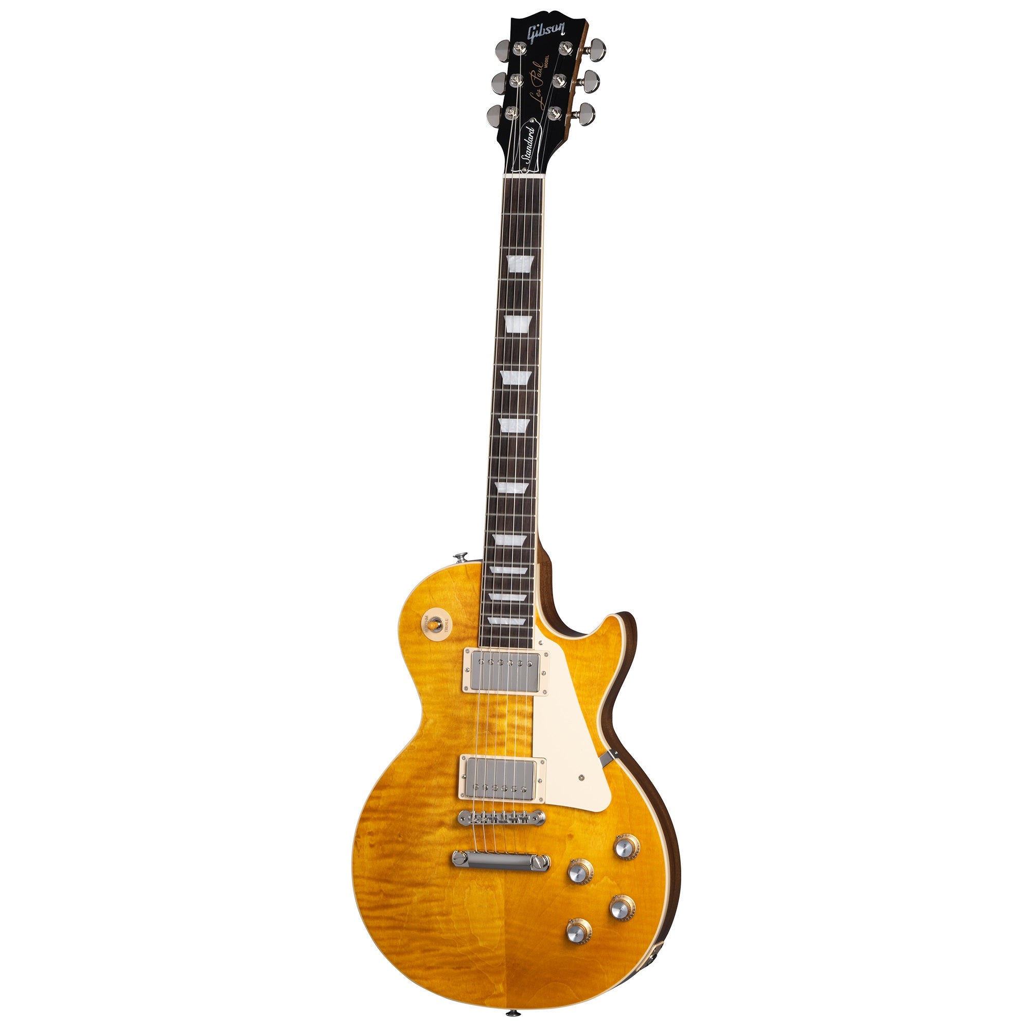 Gibson Les Paul Standard '60s Figured Top - Honey Amber w/ Case 