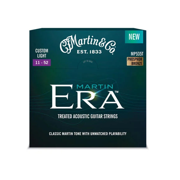 Martin Era Phosphor Bronze Acoustic Guitar Strings - Custom Light, 11-52