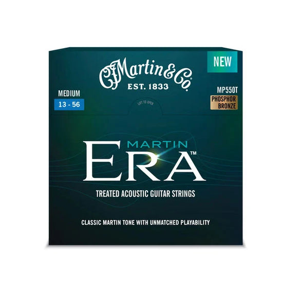 Martin Era Phosphor Bronze Acoustic Guitar Strings - Medium, 13-56