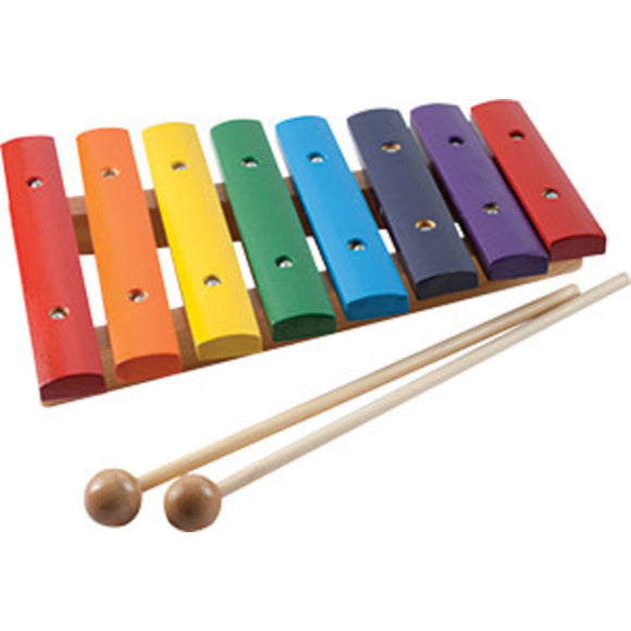 Mano Percussion 8 Note Wooden Xylophone w/ Mallets