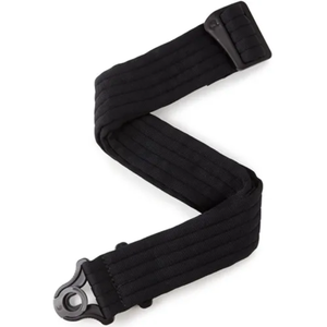 D'addario Padded Auto Lock Strap - Black