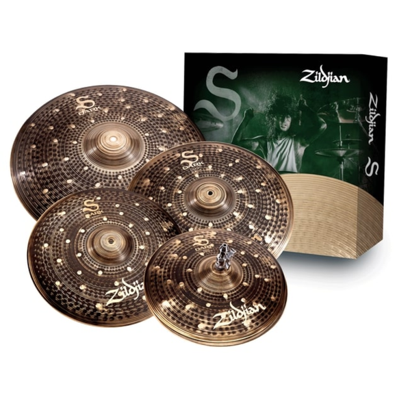 Zildjian S Dark 4-piece Cymbal Pack