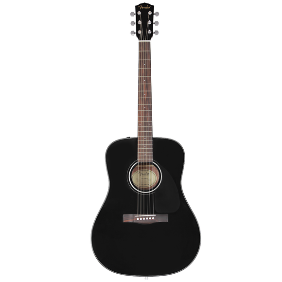 Fender CD60 V3 Black W/ Case