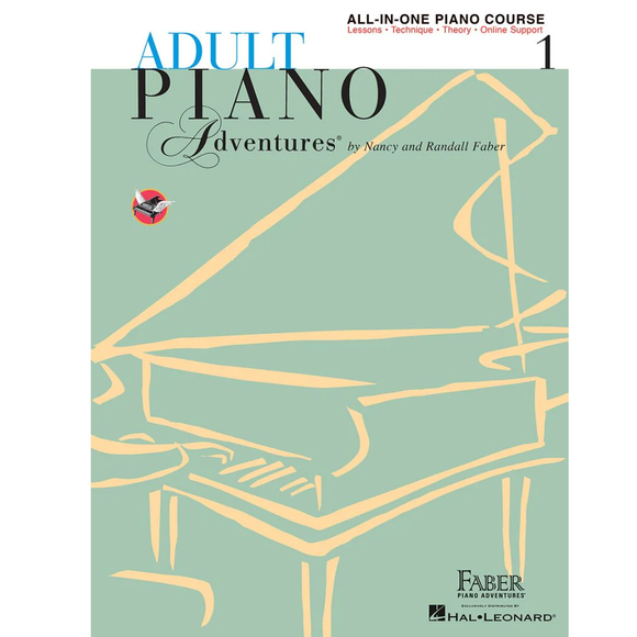 Adult Piano Adventures All In One Course - Book 1