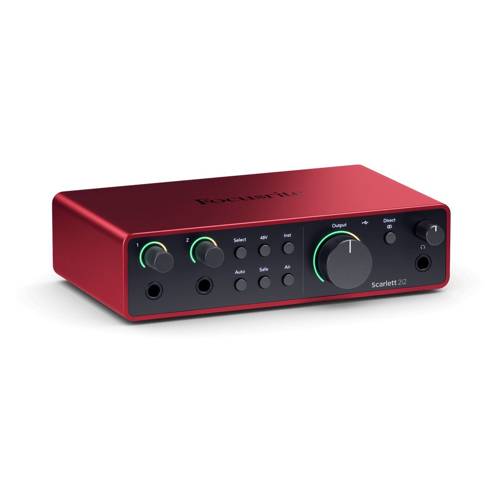 Focusrite Scarlett Solo Studio Pack 4th Gen Audio Interface