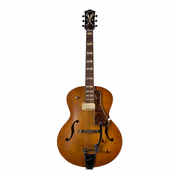 Godin 5th Avenue Jumbo P-Rail - Harvest Gold