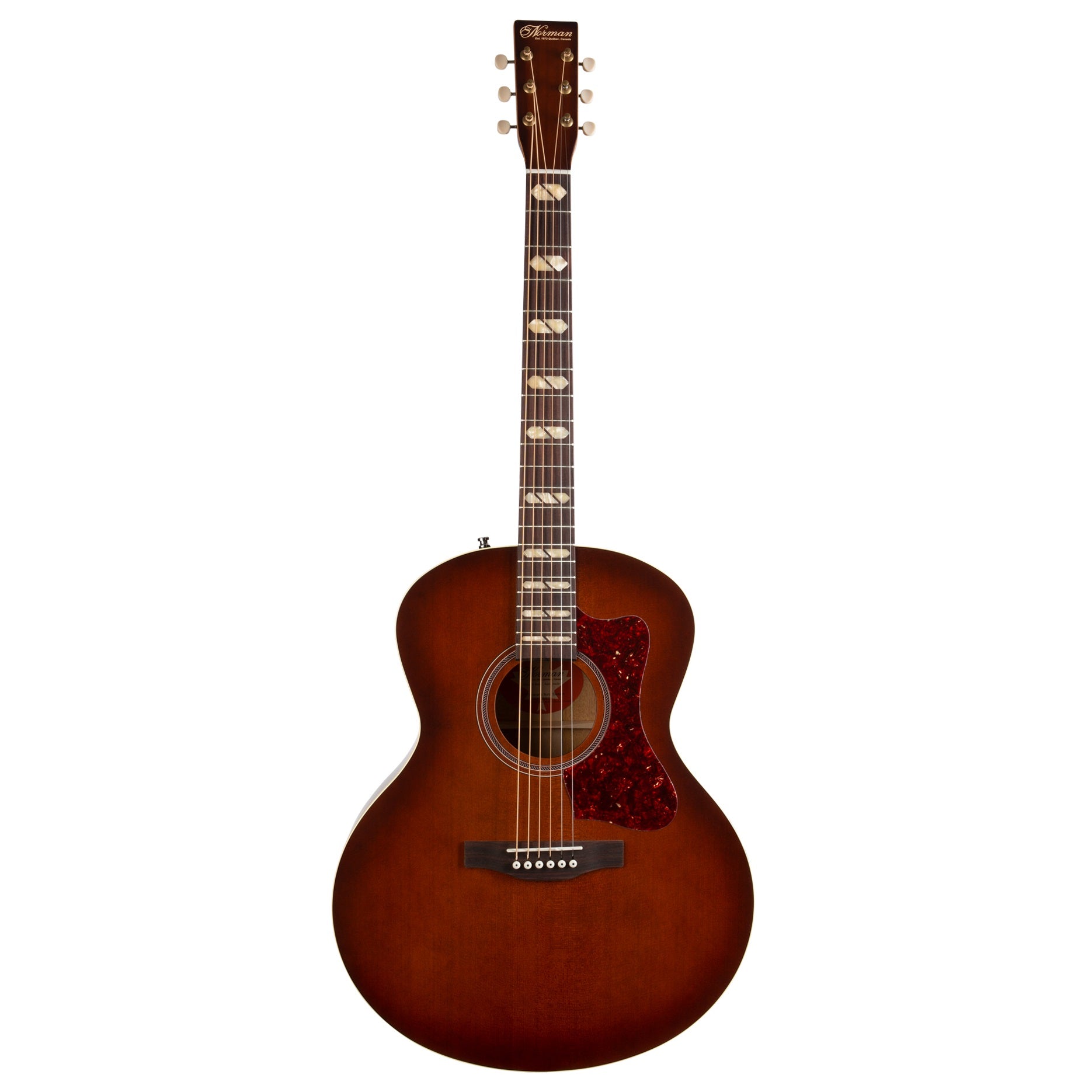 ギター Norman Expedition Nat Folk Solid Spruce Norman Expedition Natural SG Acoustic Guitar With Gigbag