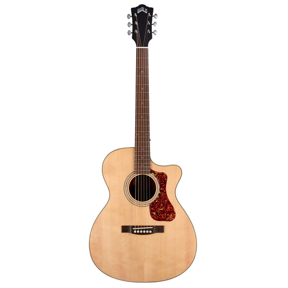 Guild OM-240CE Acoustic Electric Guitar - Natural – Ardens Music
