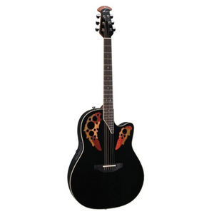 Ovation Standard Elite Series Deep Contour Acoustic-Electric - Black