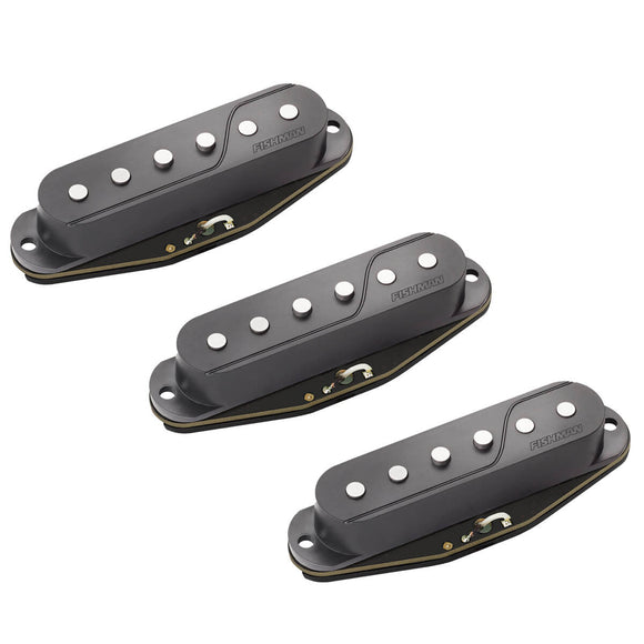 Fishman Fluence Single Width for Strat® Set of 3 - Black