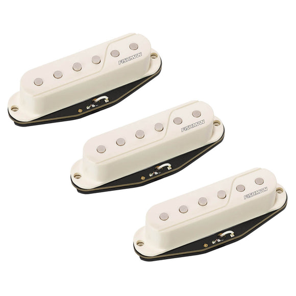 Fishman Fluence Single Width for Strat® Set - White