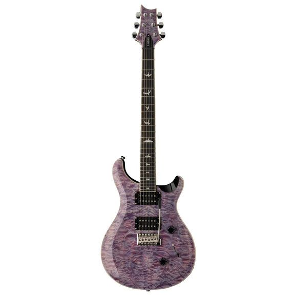 The PRS SE Custom 24 Quilt brings the original PRS to the more-accessible SE Series with the addition of a quilted maple top veneer and matching quilted maple headstock veneer. This model’s polished aesthetic gives the guitar stage-worthy style to go with its road-worthy reliability.
