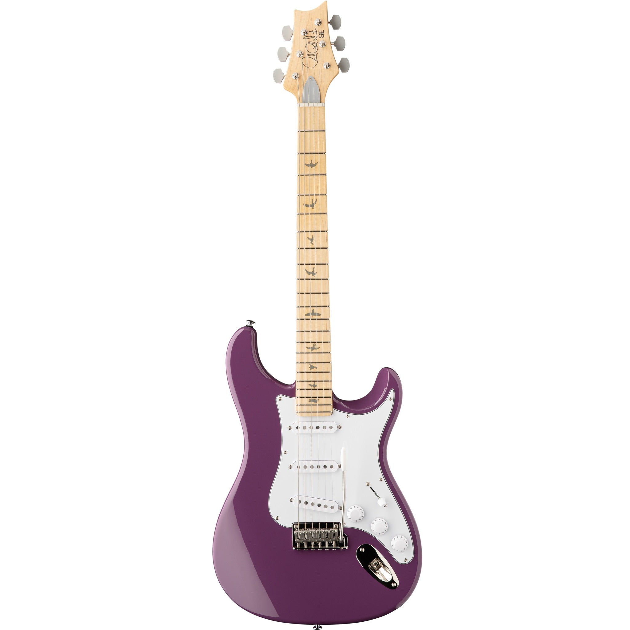 無料発送 PRS Gig w/ Fretboard Maple Purple, Summit - Sky Silver SE ギター