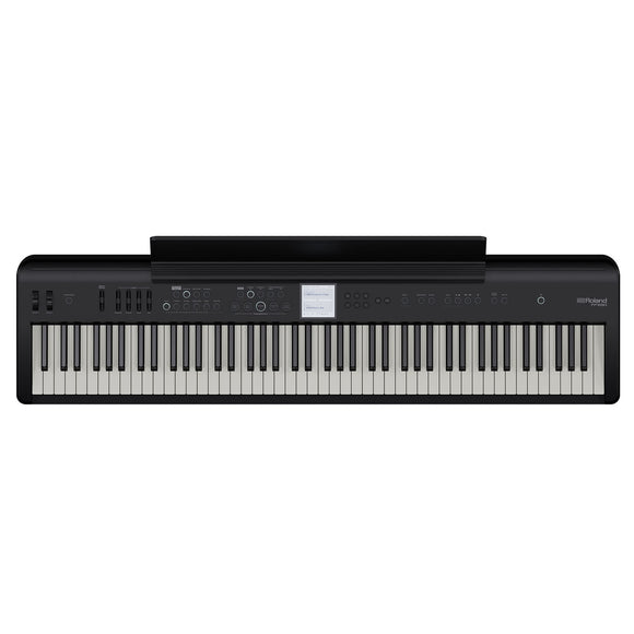 The FP-E50 brings you a premium digital piano experience—and so much more. This fun portable instrument is filled with Roland’s top technologies, providing a complete creative hub for learning, performing, and writing music.