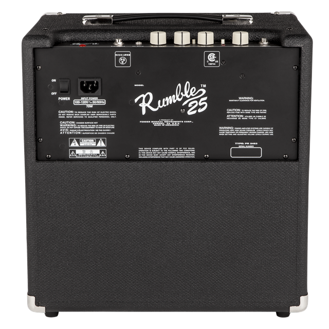 Fender Rumble 25 Electric Bass Amp – Ardens Music