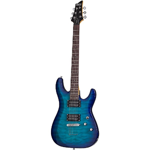 The Schecter C-6 Plus Electric Guitar packs a lot of features to make it a great value for the price. It sports a comfortable basswood body with a bolt-on maple neck. The rosewood fingerboad has a 14" radius and 24 jumbo frets for playing ease. Schecter open-coil humbuckers provide all the power you'll need, while Schecter tuners and tune-o-matic bridge keep everything in tune.