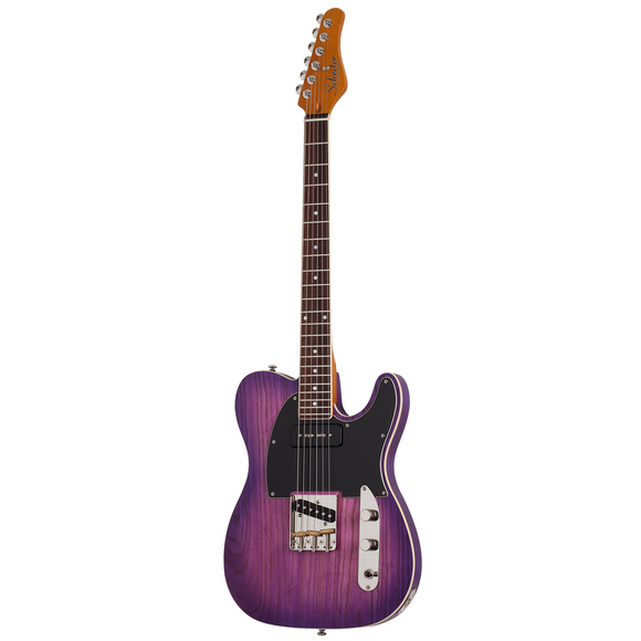 Schecter PT Special Electric Guitar - Purple Burst Pearl