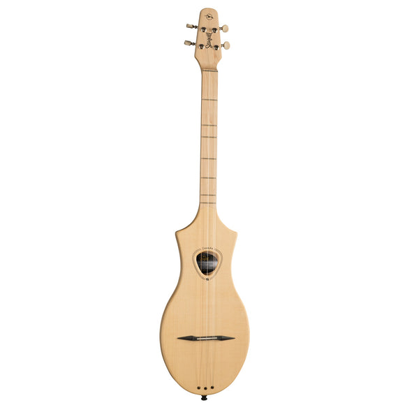 Made in La Patrie Quebec, Canada and inspired by the dulcimer, the Seagull M4 is a very portable & compact 4-string diatonic acoustic instrument that is simply fun to play and very hard to put down! 
