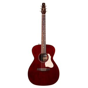 The Seagull M6 ruby Red LTD aims to please. Entirely made in Canada, using only the finest tone woods and built by our most experienced luthiers, this instrument needs to be played and heard to be appreciated. The M6 Ruby Red LTD features all solid mahogany back and sides with a solid cedar top.
