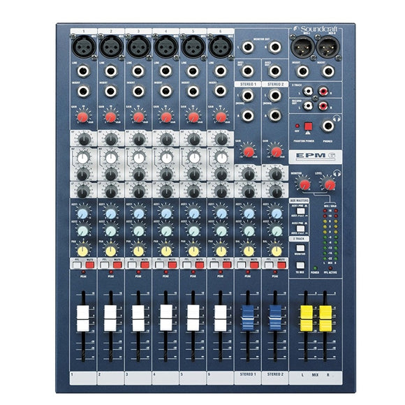 Soundcraft EPM6 6 Channel Mixing Console