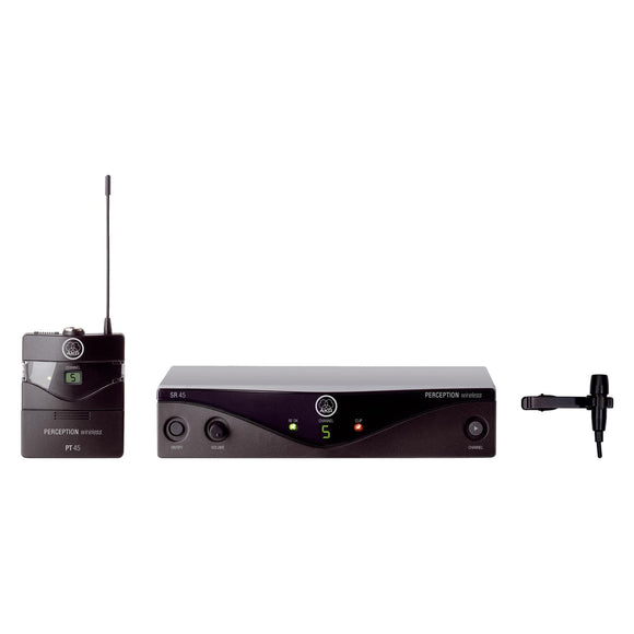 AKG Wireless Lapel/Lavalier Microphone System w/ Microphone