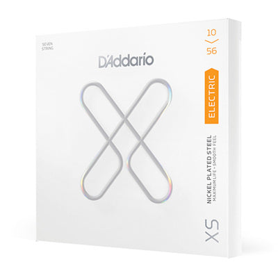 D'addario XS Electric, 7-String 10-56