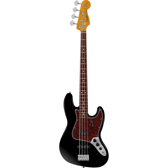 Fender Vintera II 60s Jazz Bass - Black, RW, w/Bag
