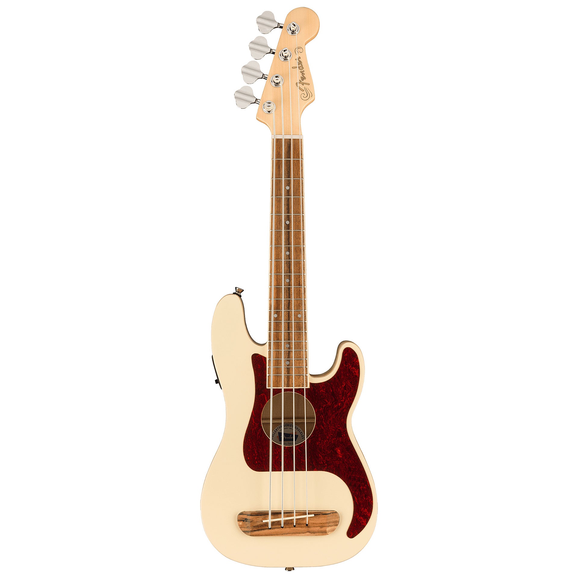 Fender Fullerton Precision Bass Ukulele - Olympic White with