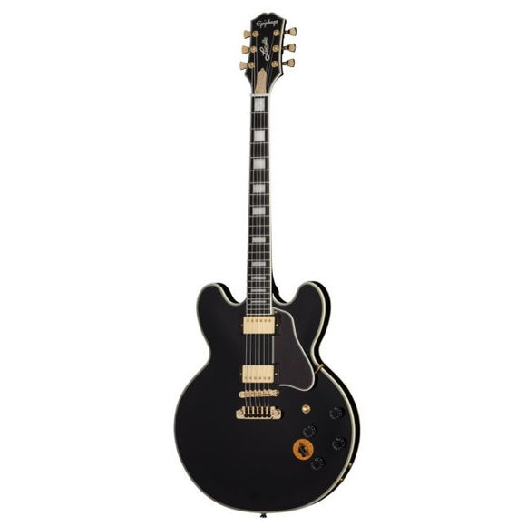 Based on the famously named guitars of blues legend B.B. King, the Epiphone B.B. King Lucille was inspired by the various Gibson ES™ models he played over the years - all of which were named Lucille. 