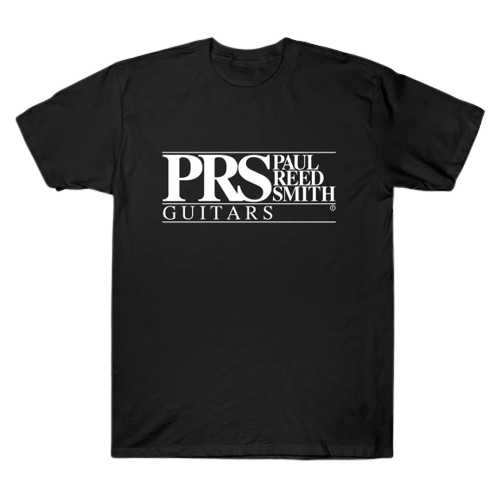 Always a classic, our PRS logo tee turns heads with its solid crisp white logo on a traditional black tee.