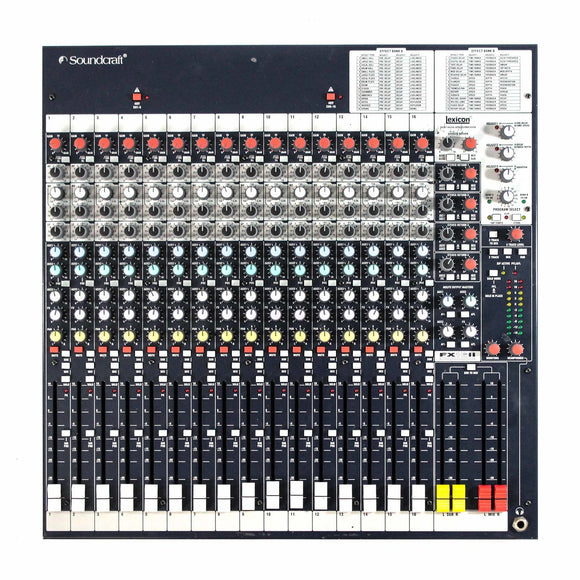 Soundcraft (FX16II) 16-Channel Mixer With Lexicon Effects Processor