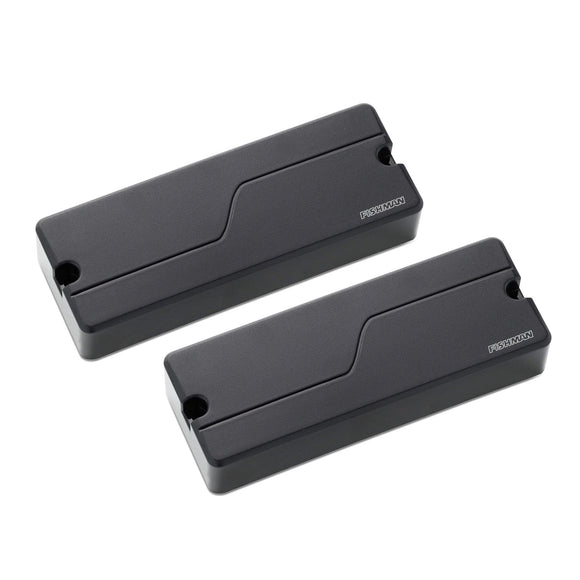 Fishman Fluence Modern Humbucker 8-String Set - Black Plastic