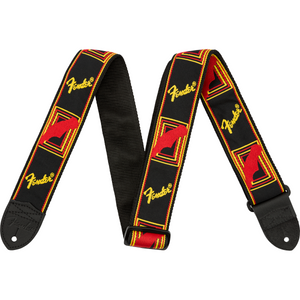 Fender Mono Strap Bk/Y/R
