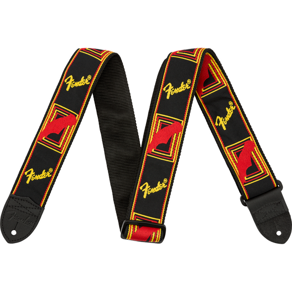 Fender Mono Strap Bk/Y/R
