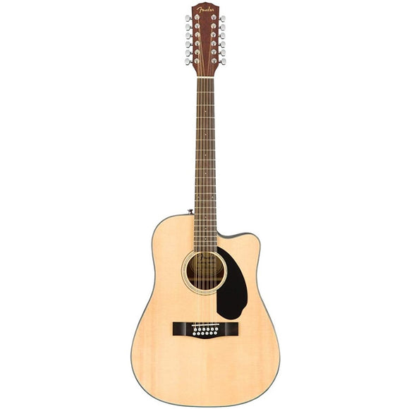 Combining powerful onboard electronics—including a built-in tuner—with great tone and easy playability, the Fender CD-60SCE-12 is the perfect choice for a player looking to expand their sonic palette with an affordable, high-quality 12-string acoustic.