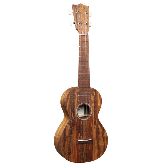 Martin has built the world’s finest ukuleles since 1916, and tenor ukes since 1929 that have long been prized for their full-bodied voice and great volume. The C1K concert-sized model features top, back and sides crafted of solid Hawaiian koa, a wood native to Hawaii and a favorite of island players. Entire body is finished in high quality satin lacquer, and features an applied dovetail neck joint. 