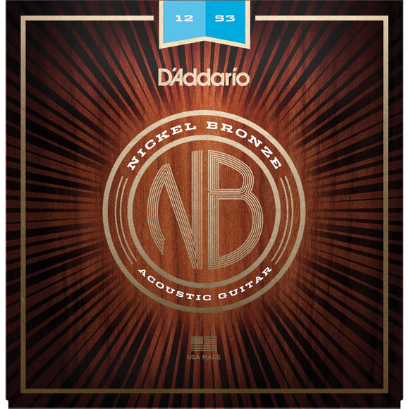 D'Addario NB1253 Nickel Bronze Acoustic Strings